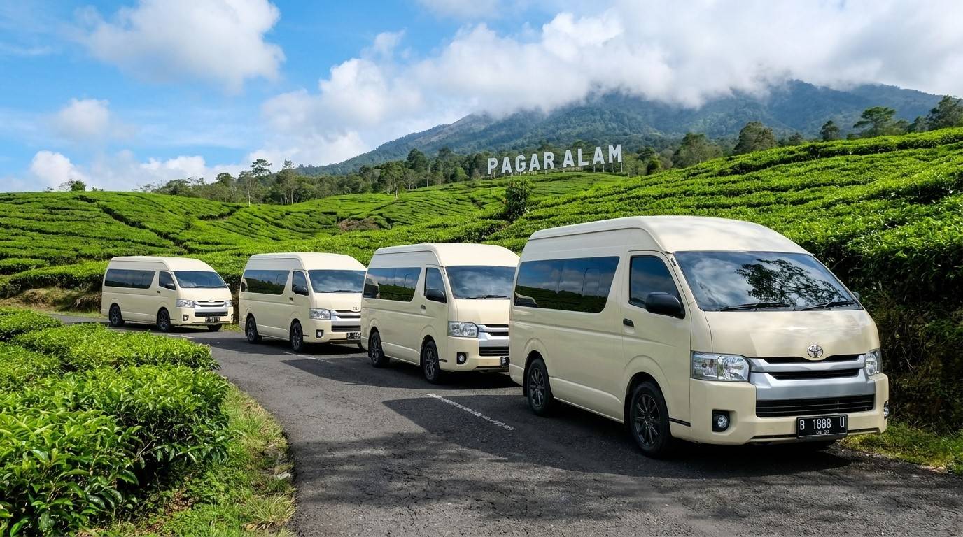 Travel Palembang Pagaralam Armada HiAce